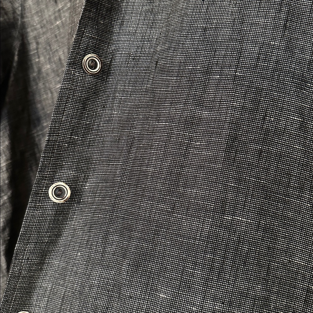 Pure Linen Handmade Coat - Picture 2 of 16